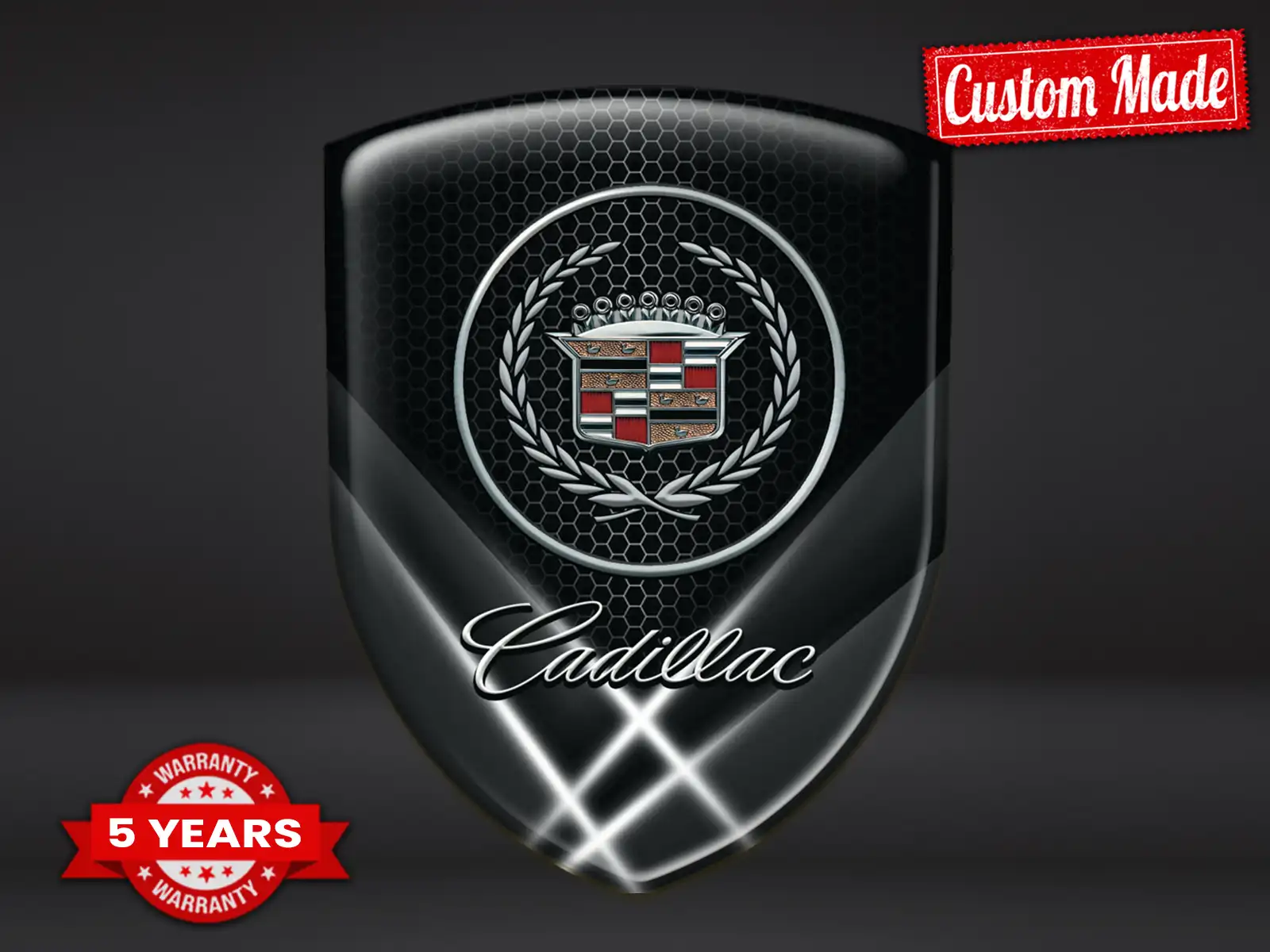 Cadillac Etichetta Impermeabile Max Durevole Moderna
